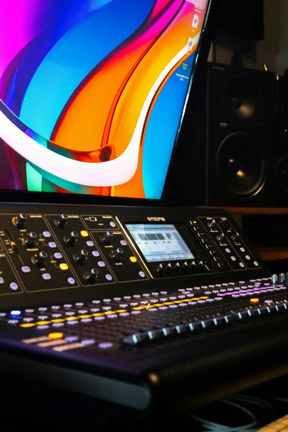 Consola de audio profesional